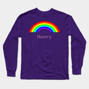 Henry Rainbow Long Sleeve T-Shirt